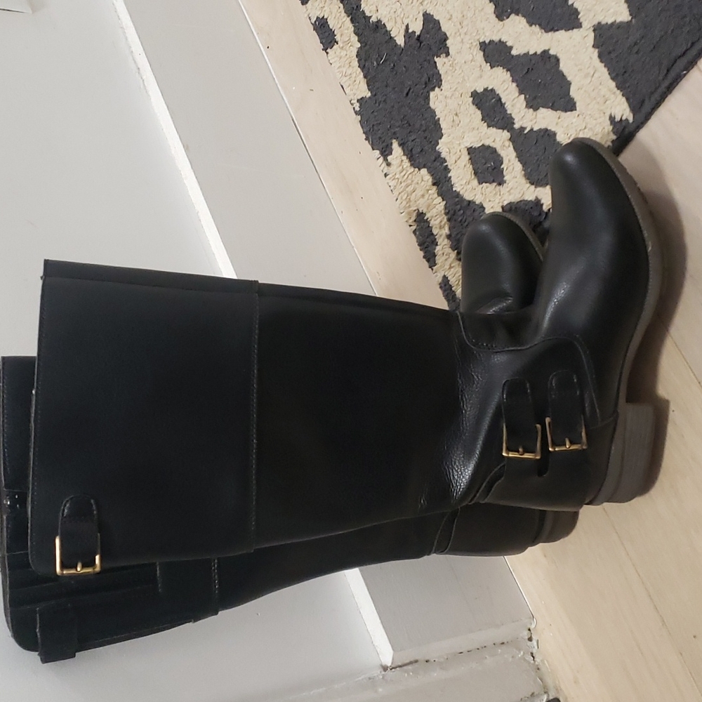 Clarks Size 8 Black Knee High Boots